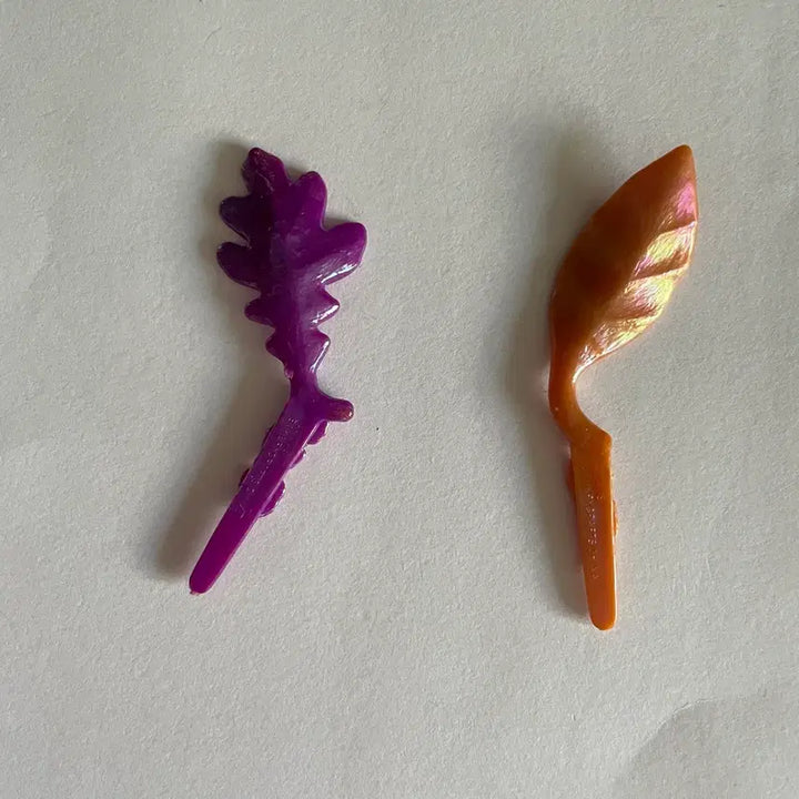 [BUNJANG] Vintage 2000s Leaf Cake Pick Cake Topper / 2000s/미국빈티지 나뭇잎 케이크픽 케이크토퍼