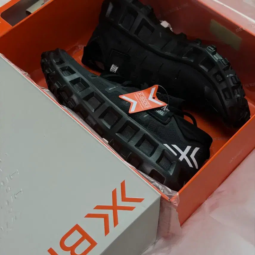 [BUNJANG] Xbionic Xbionic Teraskin X01 Trail Running Shoes Black / 엑스바이오닉 테라스킨 X01 트레일 러닝화 엑스 블랙