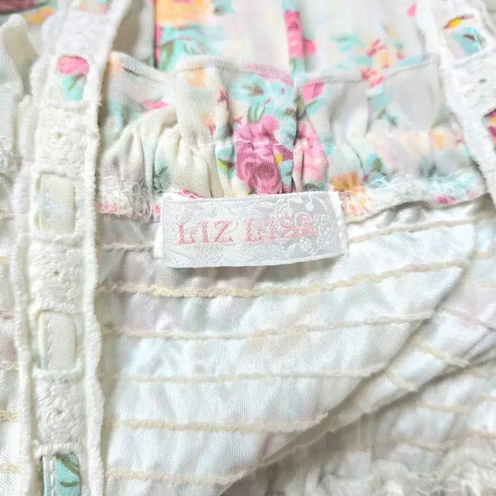 [BUNJANG] Liz Lisa Floral Lace Dress / 정품 리즈리사 원피스 히메갸루 달천깔 양산형 모리걸 엑시즈팜 마즈 핀터깔