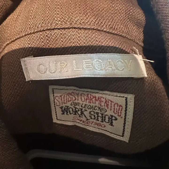 [BUNJANG] Stussy x Our Legacy Workshop Parachute Jacket Mud Black / 스투시 x 아워레가시 워크샵 파라레스큐 자켓 머드 블랙