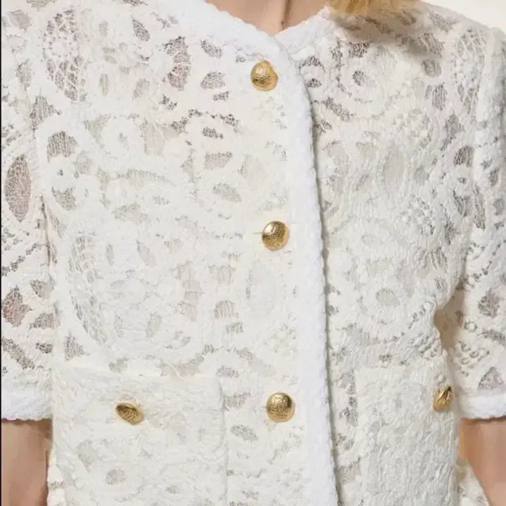 [BUNJANG] Lanvin Lace Detail Jacket / 랑방자켓