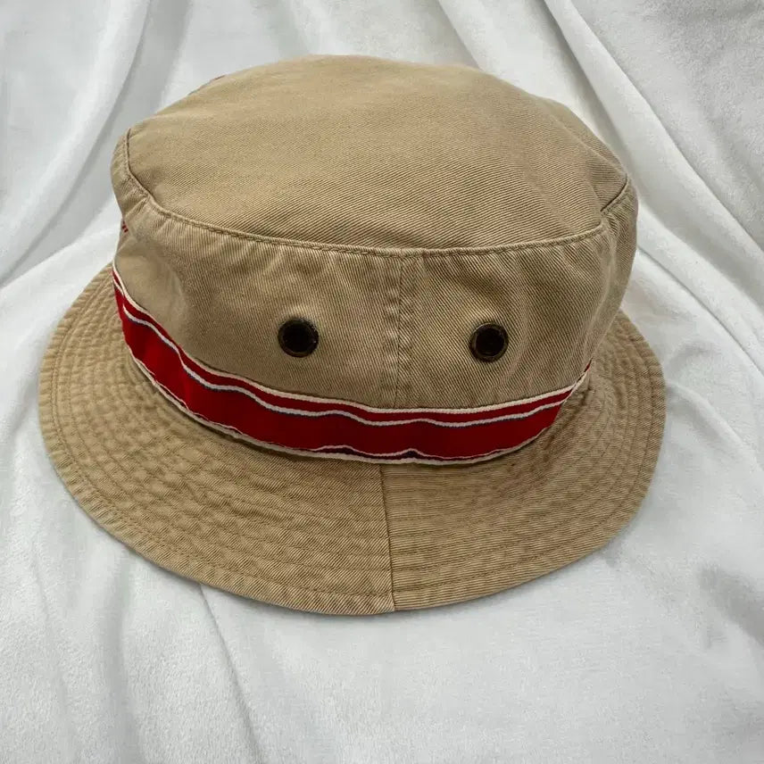 [BUNJANG] Polo Bucket Hat Beige / (S-M)폴로 버킷햇 베이지