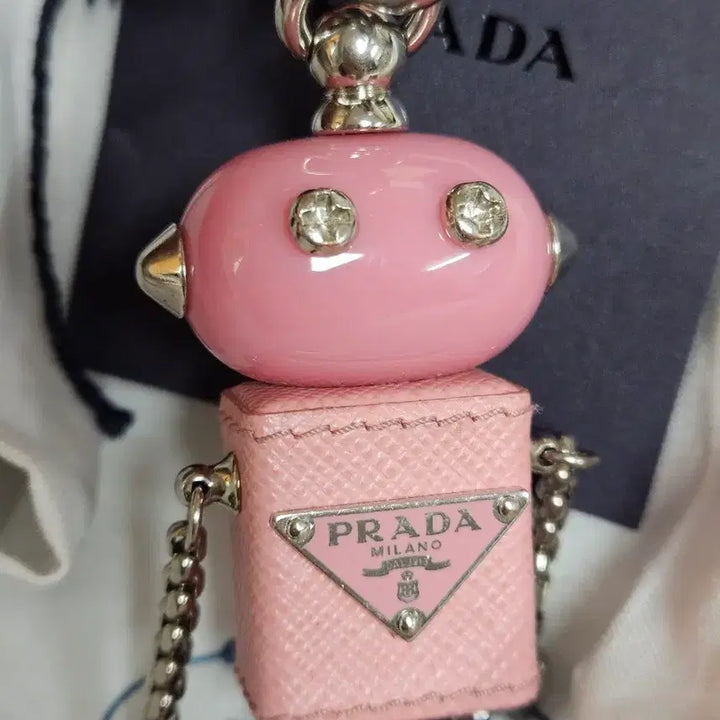 [BUNJANG] Prada Robot Keyring / 정품 > 프라다 핑크 로봇 키링