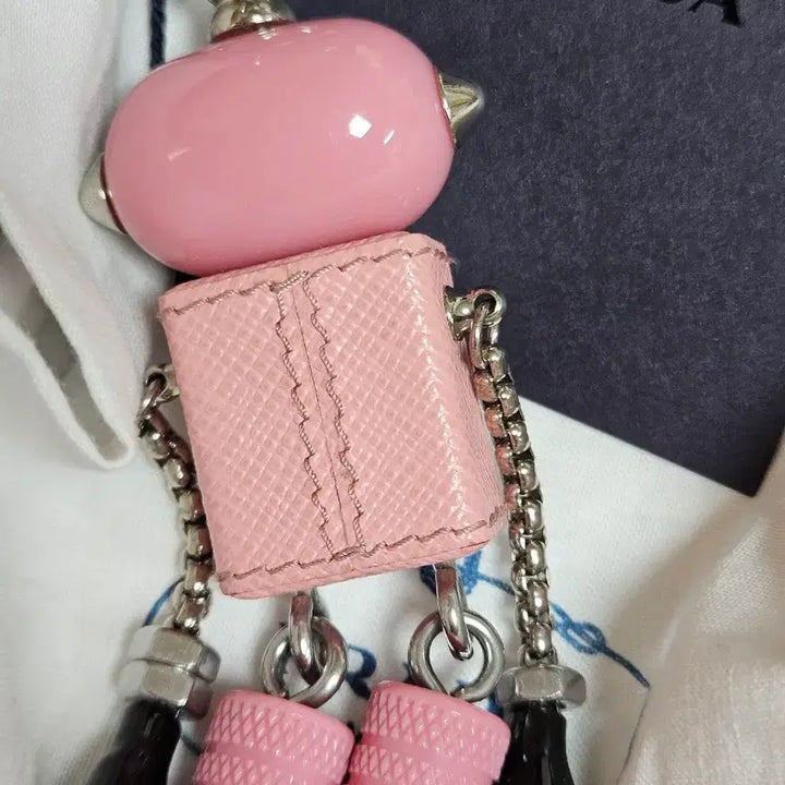[BUNJANG] Prada Robot Keyring / 정품 > 프라다 핑크 로봇 키링