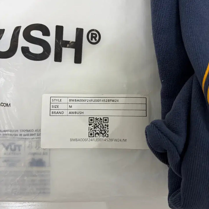 [BUNJANG] Ambush Graphic Sweatshirt Navy M / 앰부쉬 그래픽 맨투맨 네이비 M