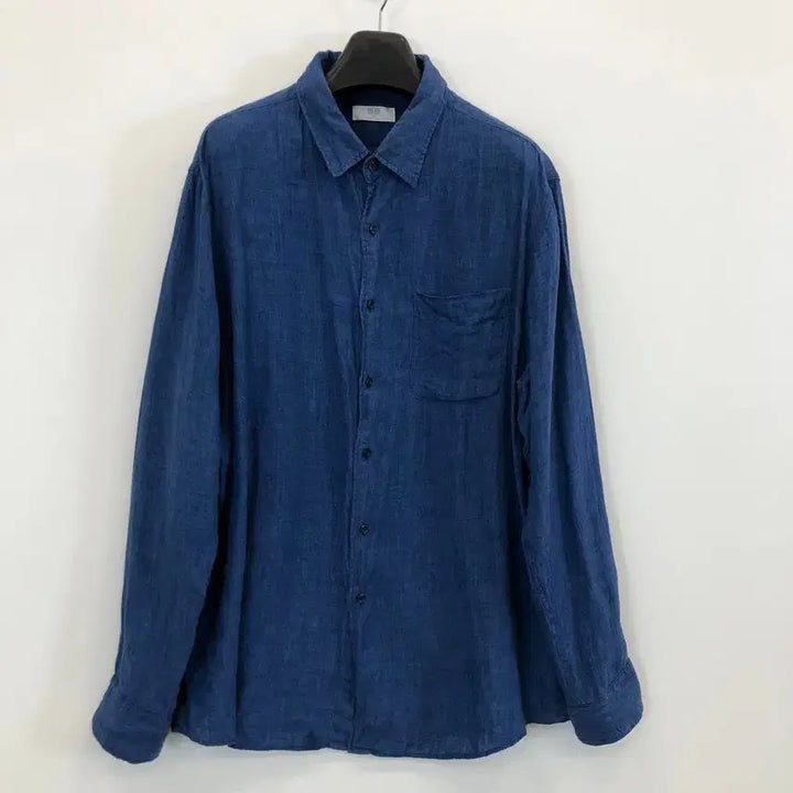 [BUNJANG] Uniqlo Premium 100% Linen Shirt L / 유니클로 프리미엄 린넨100%셔츠 L