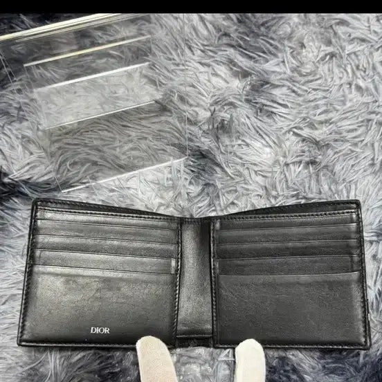 [BUNJANG] Dior Oblique Bi-fold Wallet Full Set / 디올 오블리크 반지갑 풀세트