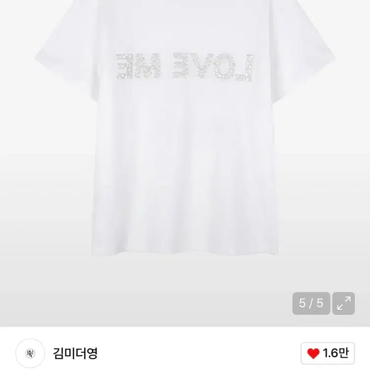 [BUNJANG] KIM MY DER YOUNG Short Sleeve T-Shirt / 김미더영 반팔티셔츠