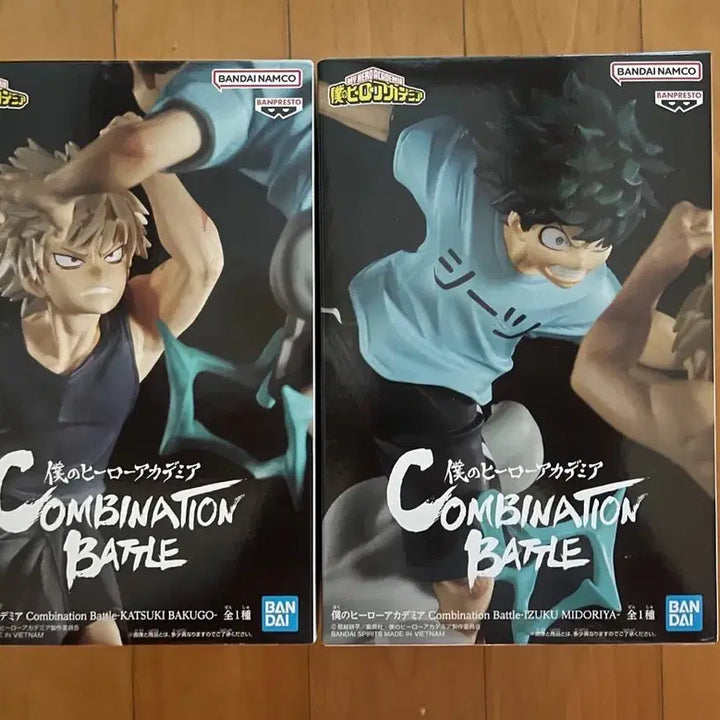 [BUNJANG] My Hero Academia Combination Battle 2-Set Figure (Sealed) / 히로아카 나히아 콤비네이션배틀 2종세트 미개봉