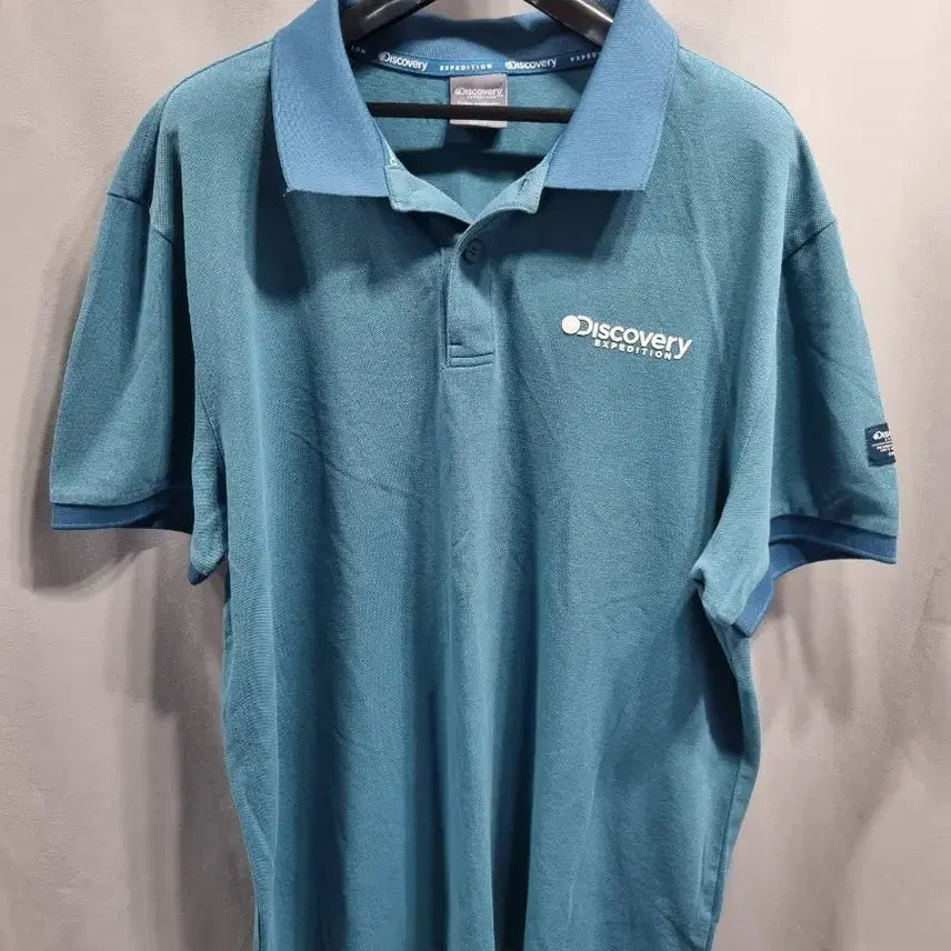 [BUNJANG] Discovery Expedition Collar Short Sleeve T-Shirt Size 110 / 디스커버리 익스페디션 카라 반팔 티셔츠 110