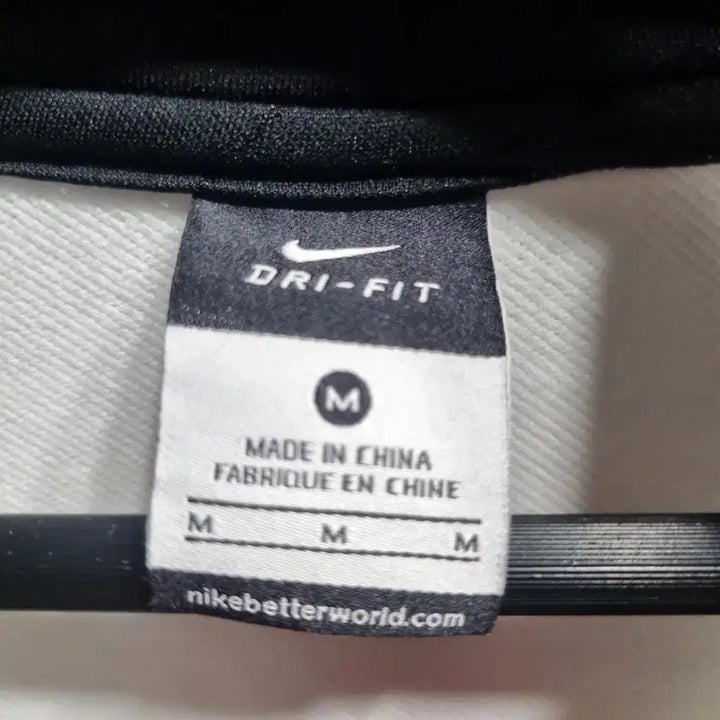 [BUNJANG] Nike T90 Short Sleeve Track Top Black/White - M / 나이키 T90 반팔 트랙탑 블랙/화이트 M