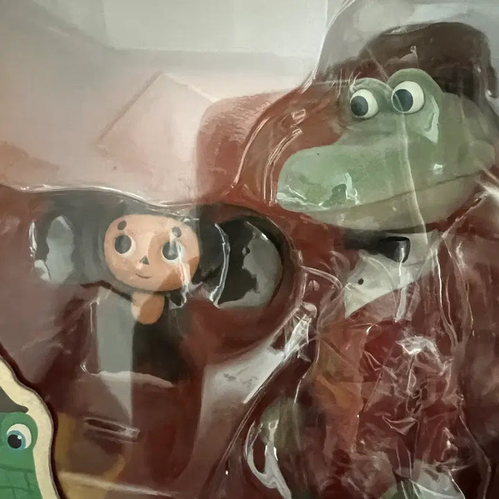 [BUNJANG] Cheburashka &amp; Crocodile Gena Figure Set / 체부라시카 &amp; 악어 게나 피규어 세트