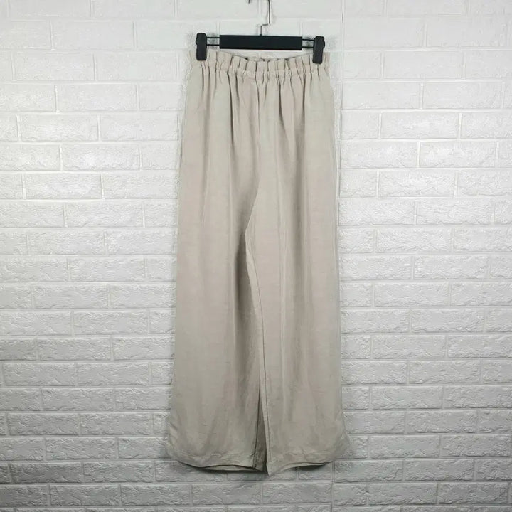[BUNJANG] H&amp;M Linen Wide Pants / [32]에이치앤엠 린넨 와이드 팬츠