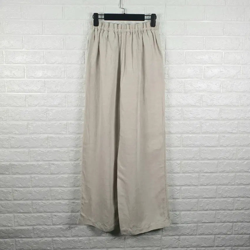 [BUNJANG] H&amp;M Linen Wide Pants / [32]에이치앤엠 린넨 와이드 팬츠