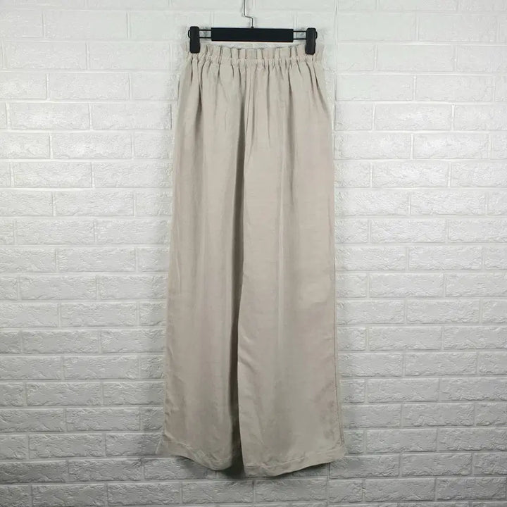 [BUNJANG] H&amp;M Linen Wide Pants / [32]에이치앤엠 린넨 와이드 팬츠
