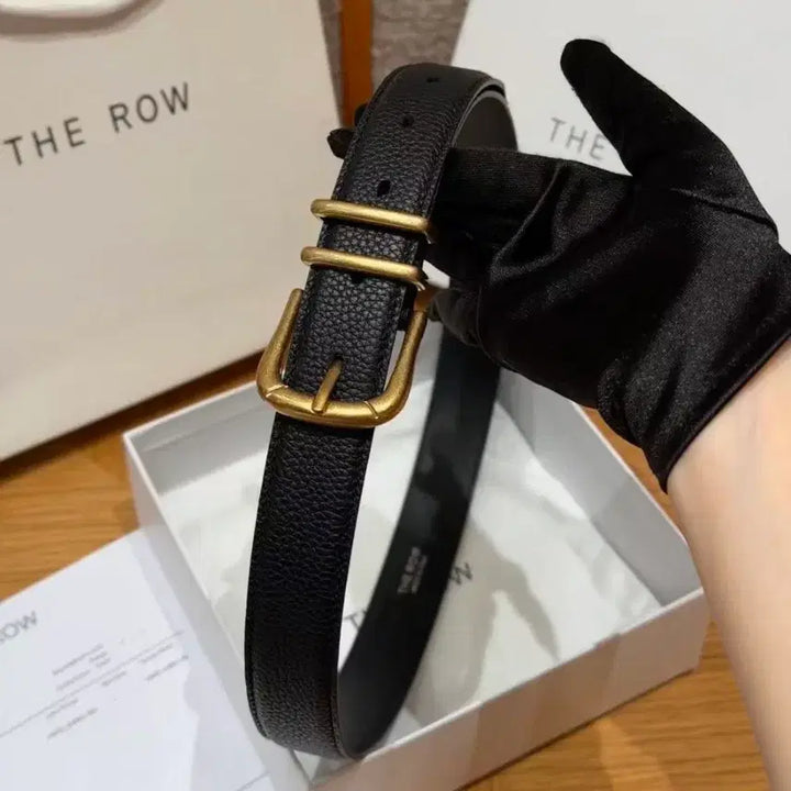 [BUNJANG] The Row Double Ring Buckle Belt / 더로우 고전적인 이중 링 버클 여성 벨트 80 폭 3.0cm