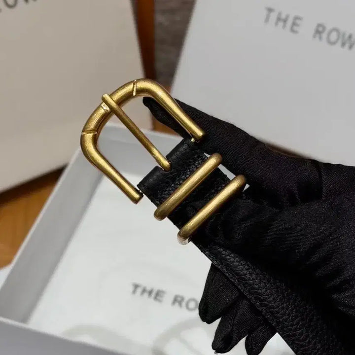 [BUNJANG] The Row Double Ring Buckle Belt / 더로우 고전적인 이중 링 버클 여성 벨트 80 폭 3.0cm