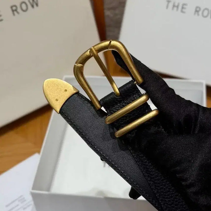 [BUNJANG] The Row Double Ring Buckle Belt / 더로우 고전적인 이중 링 버클 여성 벨트 80 폭 3.0cm