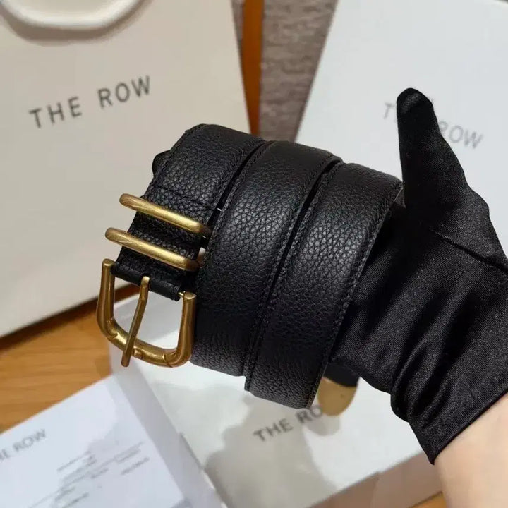 [BUNJANG] The Row Double Ring Buckle Belt / 더로우 고전적인 이중 링 버클 여성 벨트 80 폭 3.0cm