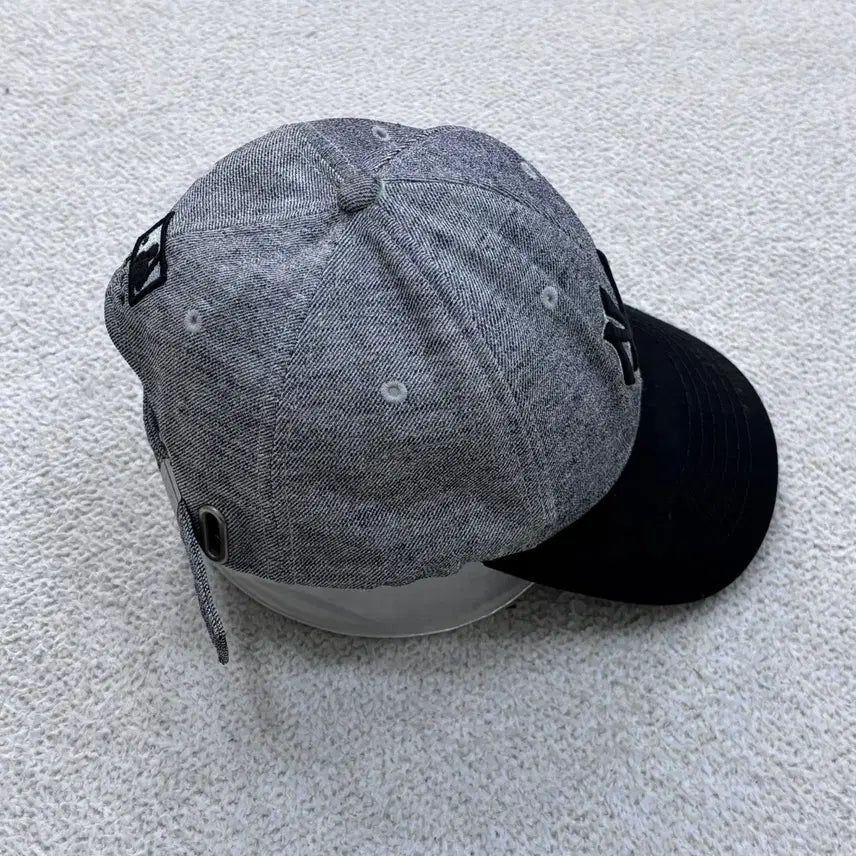 [BUNJANG] MLB New York Yankees Logo Color Block Baseball Cap / F MLB 뉴욕양키스 로고 배색 볼캡 0424E