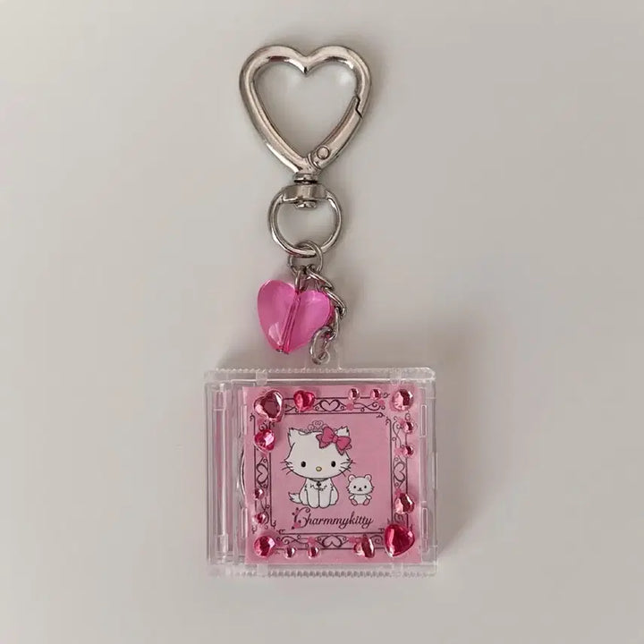 [BUNJANG] Sanrio Chammy Kitty Heisei Pop CD Keyring / 산리오 헤이세이 팝 cd 키링 챠미키티