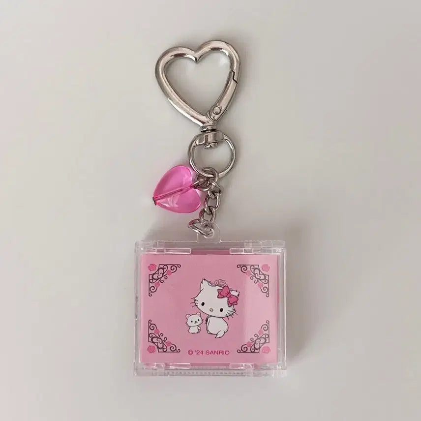 [BUNJANG] Sanrio Chammy Kitty Heisei Pop CD Keyring / 산리오 헤이세이 팝 cd 키링 챠미키티