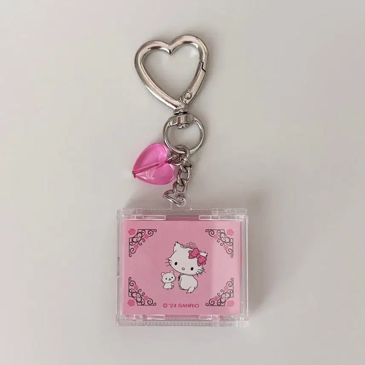 [BUNJANG] Sanrio Chammy Kitty Heisei Pop CD Keyring / 산리오 헤이세이 팝 cd 키링 챠미키티
