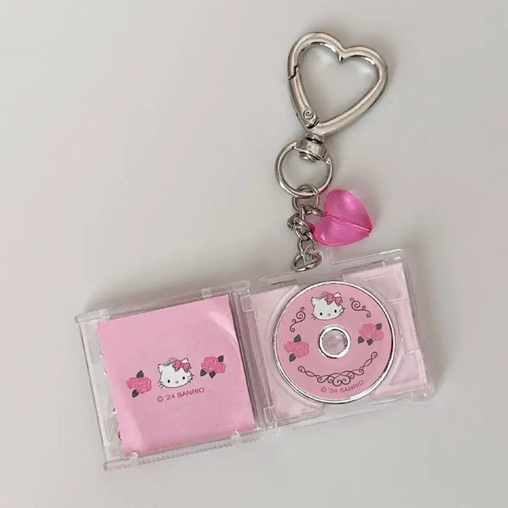 [BUNJANG] Sanrio Chammy Kitty Heisei Pop CD Keyring / 산리오 헤이세이 팝 cd 키링 챠미키티