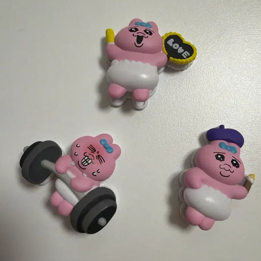 [SOLD OUT] 오빤쮸우사기 집게 가챠 3종