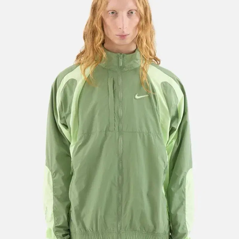 [BUNJANG] Nike NOCTA Olive Green Track Jacket + Pants Set / (세트)나이키 녹타 올리브그린 트랙 자켓+바지  s사이즈 (100)