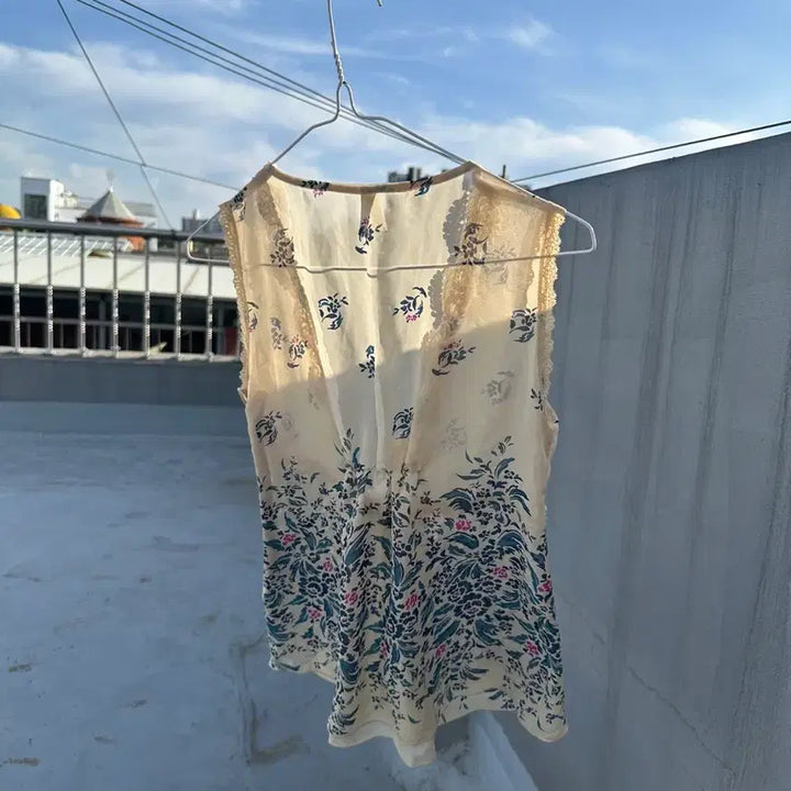 [BUNJANG] Vintage Fairy Sleeve Bohemian Ethnic Hippie Top / 빈티지 바선생 페어리 슬리브 모리 모리걸 에스닉 히피