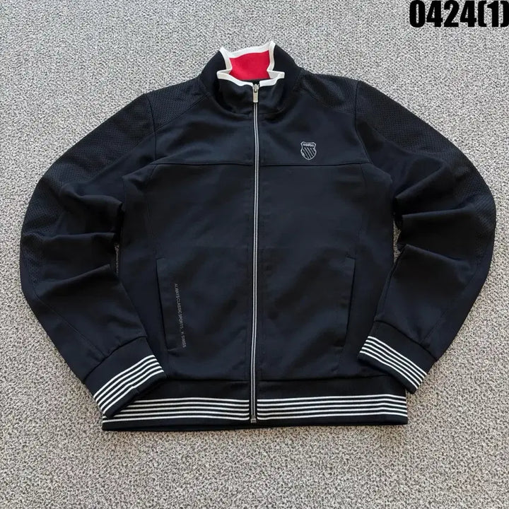 [BUNJANG] K-SWISS 케이스위스 블랙 트랙 자켓 90 / K-SWISS 케이스위스 블랙 트랙 자켓 90