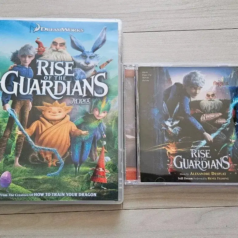 [BUNJANG] Dreamworks Guardians DVD + OST CD / 드림웍스 가디언즈 DVD + OST CD