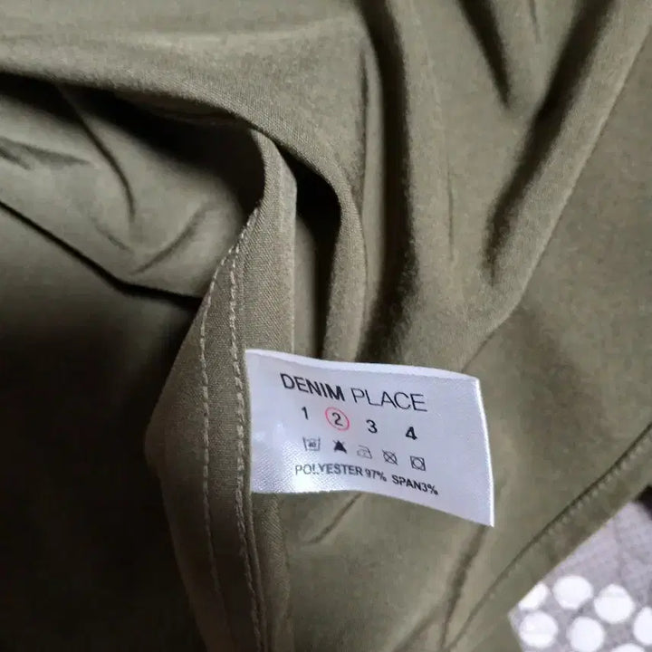 [BUNJANG] Denim Place Khaki Shirt / 데님플레이스 카키색 셔츠 남방