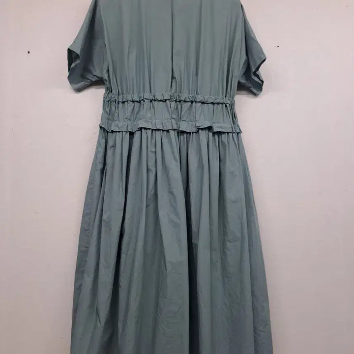 [BUNJANG] Pastel Tone Cotton Long Dress / 파스텔톤 면원핏55~작M