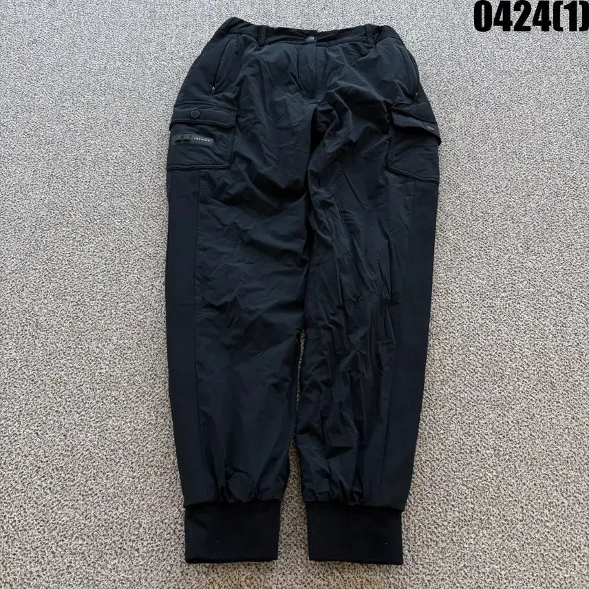 [BUNJANG] Zexsmith Black Cargo Jogger Pants (S) / 젝스미스 웨어 블랙 카고 조거팬츠 S