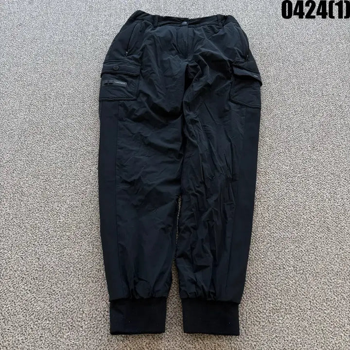 [BUNJANG] Zexsmith Black Cargo Jogger Pants (S) / 젝스미스 웨어 블랙 카고 조거팬츠 S