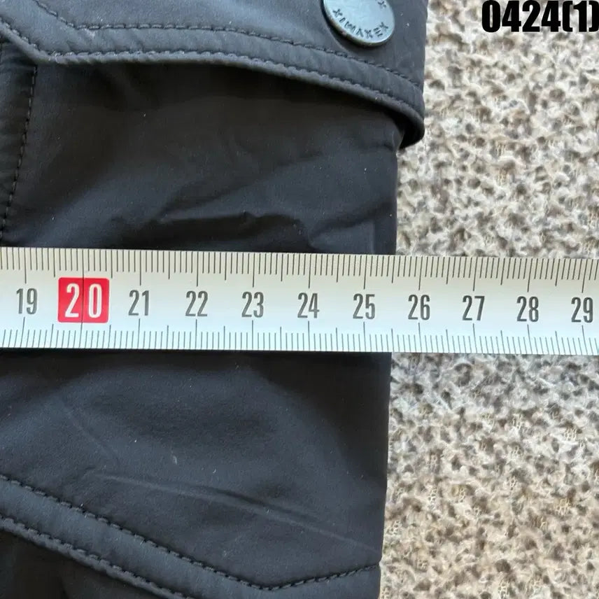 [BUNJANG] Zexsmith Black Cargo Jogger Pants (S) / 젝스미스 웨어 블랙 카고 조거팬츠 S