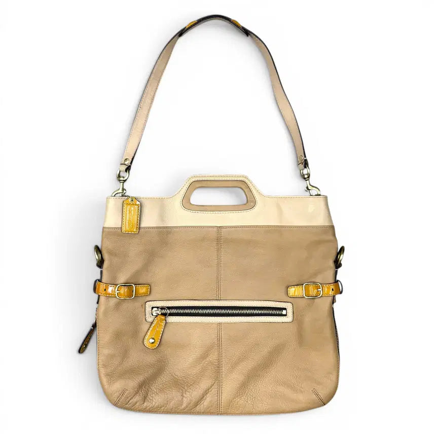 [BUNJANG] Old Coach 13380 Leather Bag / 올드 코치 13380 백 40 x 35