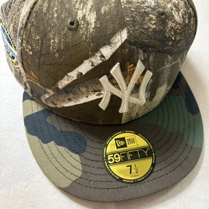 [BUNJANG] New Era Real Tree Camo Pattern 59FIFTY Fitted Cap / HOMEGAME 뉴욕 양키스  59FIFTY 리얼 트리 카모 패턴