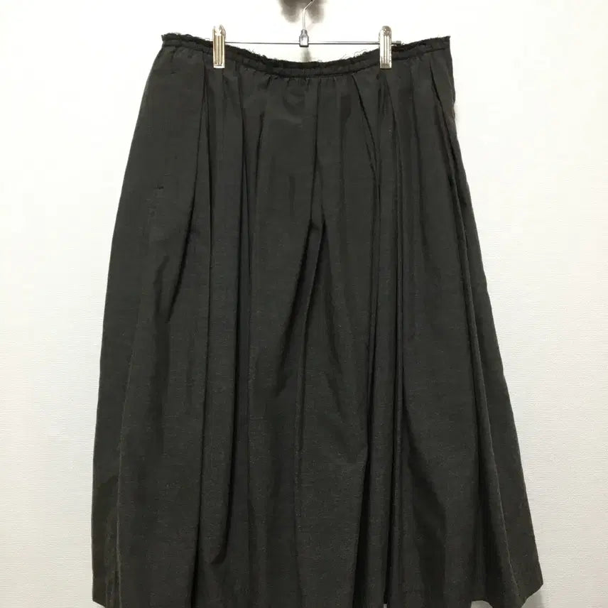 [BUNJANG] Comme des Garçons Blackline Pleated Long Skirt / 매장정품 꼼데가르송 블랙라인 플리츠 롱스커트