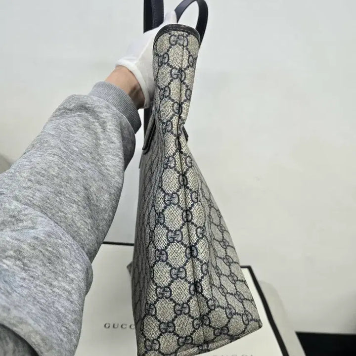 [BUNJANG] Gucci Signature Tote Bag Large / [보증서 정품] 구찌 시그니처 토트백 라지
