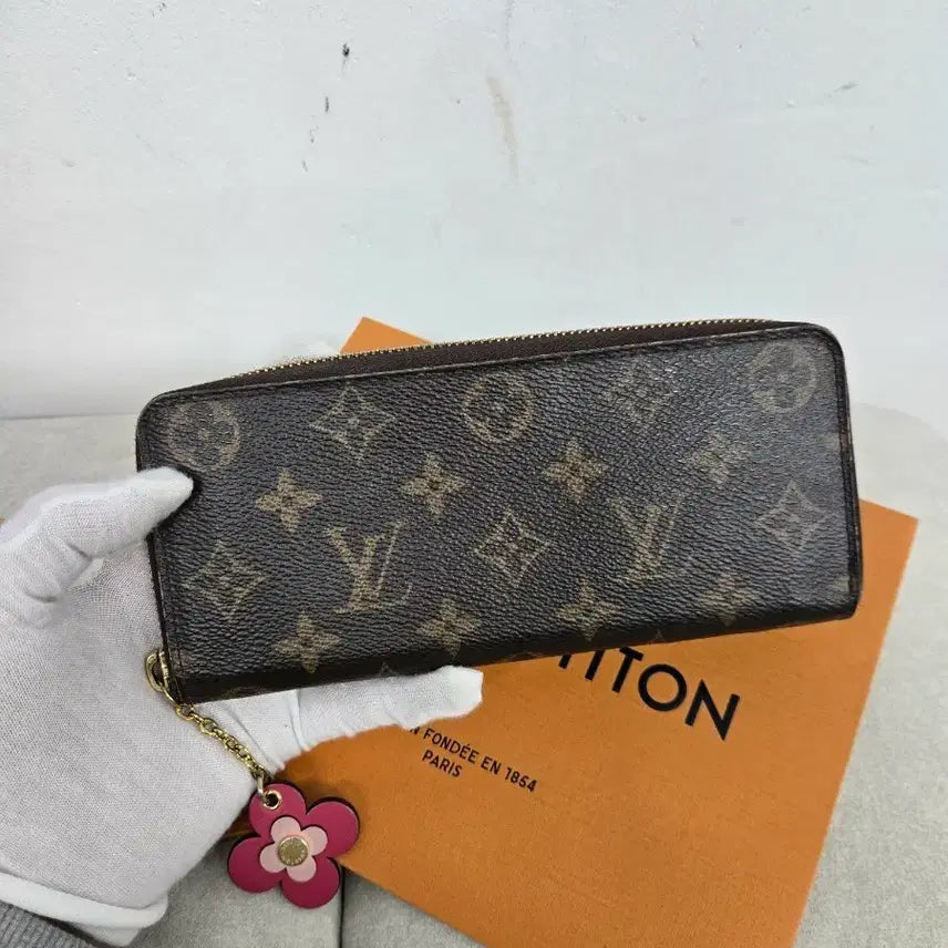 [BUNJANG] Louis Vuitton Clemence Long Wallet / [보증서 정품] 루이비통 클레망스 장지갑