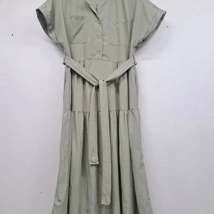 [BUNJANG] Cool Cotton Long Dress (M) / 시원한 면 롱원핏M