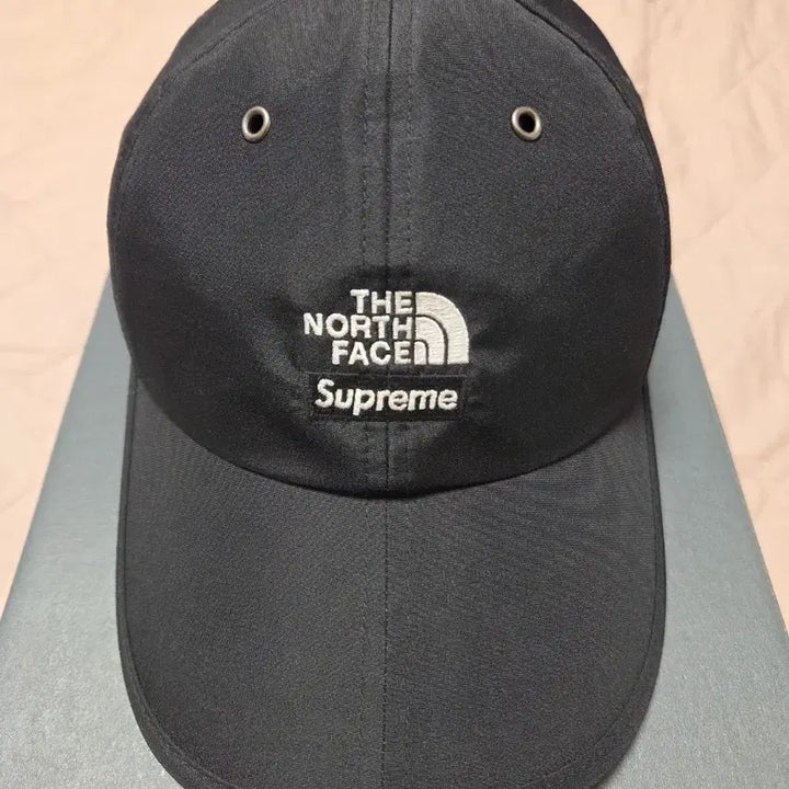 [BUNJANG] Supreme x The North Face Split 6-Panel Cap / 슈프림 x 노스페이스 스플릿 6-패널 블랙