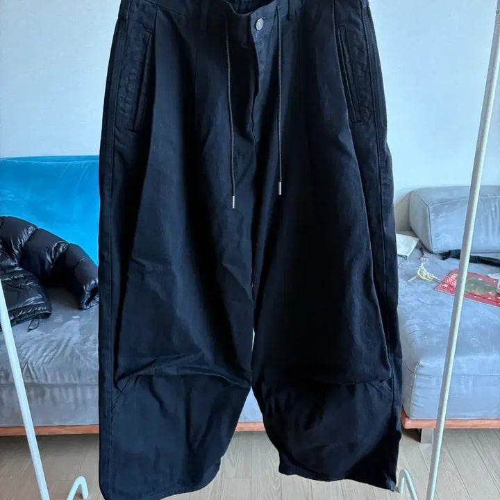 [BUNJANG] Songzio 25SS Morris Wide Denim Jeans / (최종) 송지오 25SS 컬렉션 모리스 와이드 데님 블랙 86