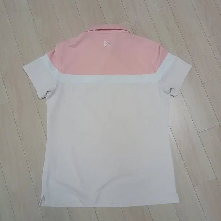 [BUNJANG] Discovery Expedition Pink Short Sleeve Polo Shirt / 디스커버리 익스페디션 반팔 카라티 핑크