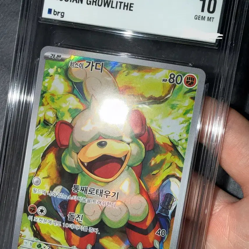 [BUNJANG] Pokemon Card Hisuian Samurott AR / 포켓몬 카드 히스이 가디 AR brg10