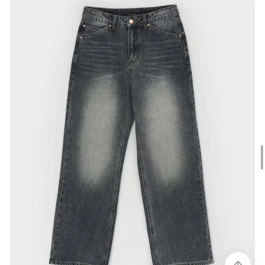 [BUNJANG] Black Up Kerivan Washing Wide Denim Pants (M) / 블랙업 케리번 워싱 와이드데님팬츠