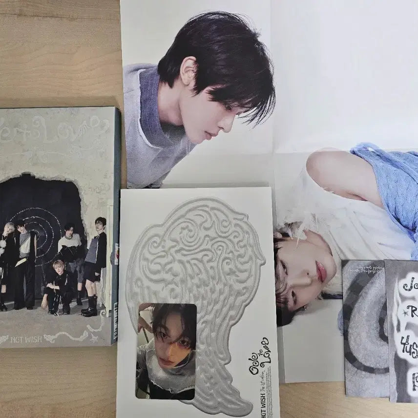 [SOLD OUT] 엔시티 위시 리쿠 오드투러브 패키지 안테로스버전 일괄 양도